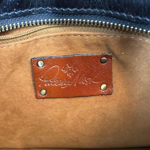 Patricia Nash Rienzo Satchel - Autumn Plaid Purse - Picture 14 of 15